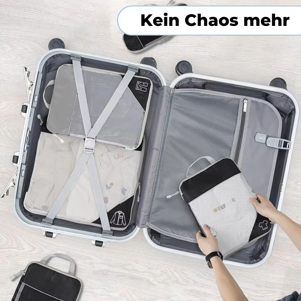 PackMate - Die Komprimierbare Tasche